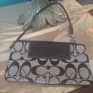 Small Coach Wristlet